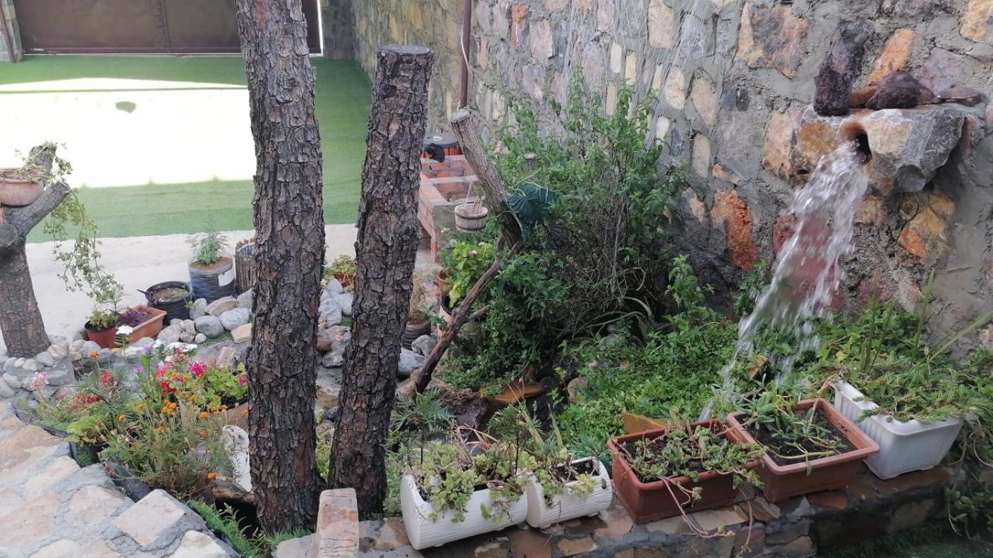 Bayt Alhagar Residance بيت الحجر للضيافة الجبل الأخضر Vila Hayl Yaman Exterior foto